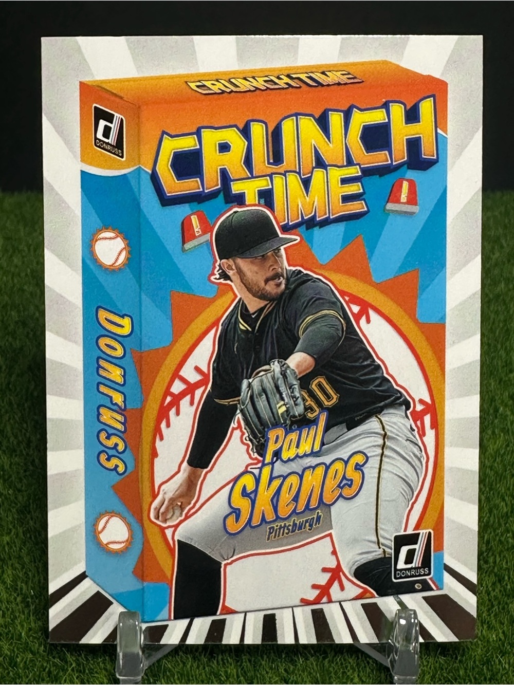 2026 Donruss Panini “Crunch Time” Pittsburgh Pirates Paul Skenes #11.